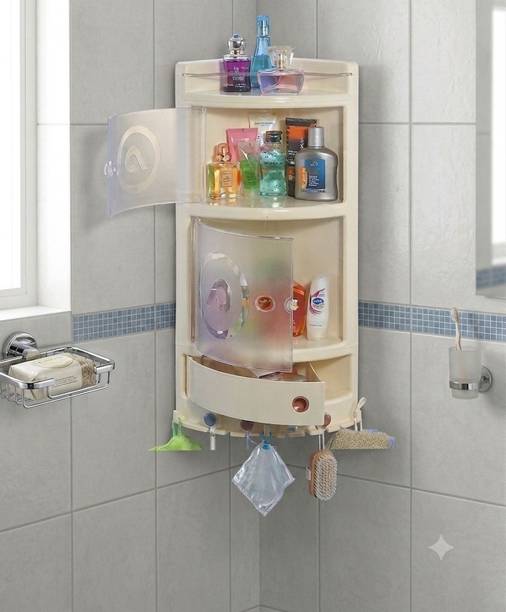 RUTUMKTG CORNER CABINATE CC-252 Plastic Kitchen Cabinet