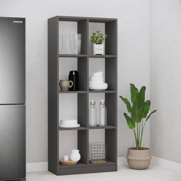 SPECIALITY PANELS 8 Shelves Open, Storage Matrix Cabinet Organizer Engineered Wood Kitchen Cabinet