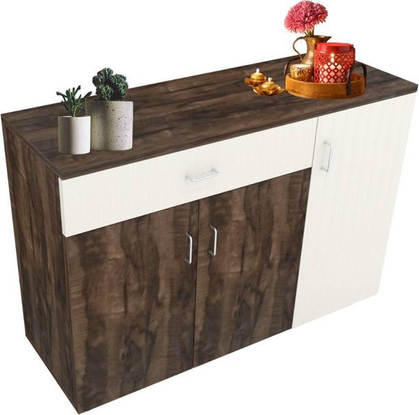 SPECIALITY PANELS 3 Door with Drawer Storage Unit with 10 years guarantee against Borer & Termites Engineered Wood Kitchen Cabinet