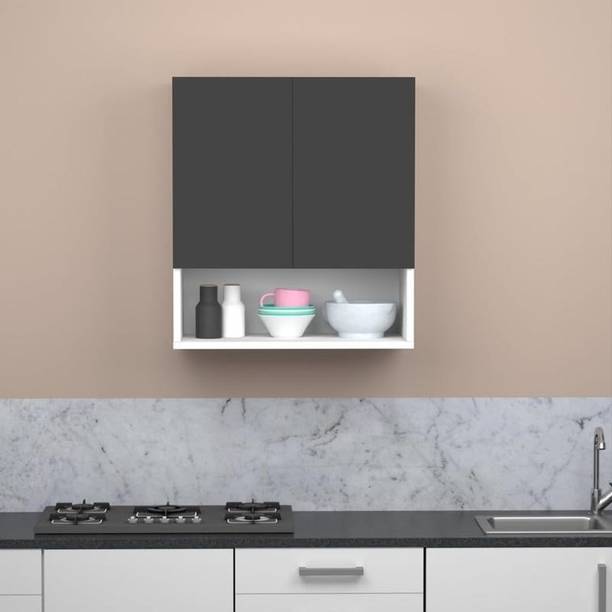 Spyder Craft 2 Door Wall Mounted Kitchen Cabinet for Home & Kitchen, Bathroom, Office Engineered Wood Kitchen Cabinet