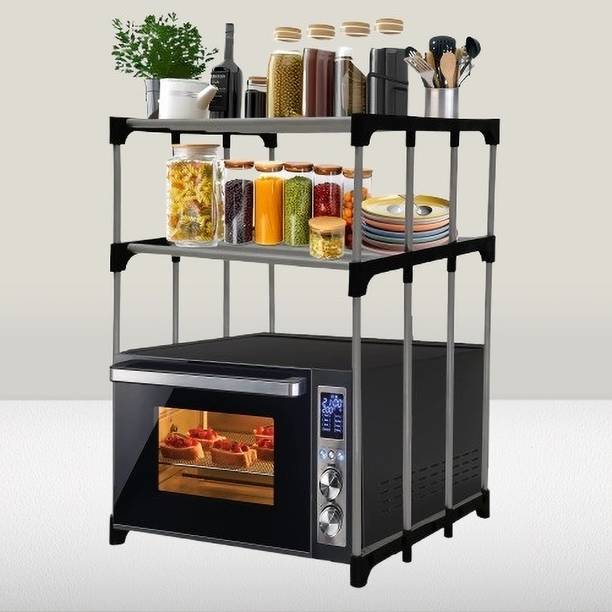 KOnline Microwave Stand Metal Kitchen Cabinet