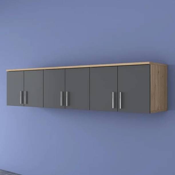 Spyder Craft Matte Finish Wall Mounted Kitchen , Bathroom , Office File Cabinet Multi Purpose Engineered Wood Kitchen Cabinet