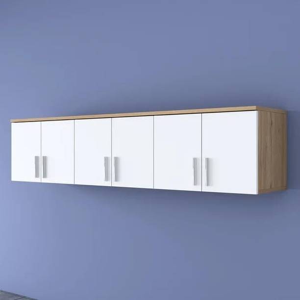 Spyder Craft Matte Finish Wall Mounted Kitchen , Bathroom , Office File Cabinet Multi Purpose Engineered Wood Kitchen Cabinet