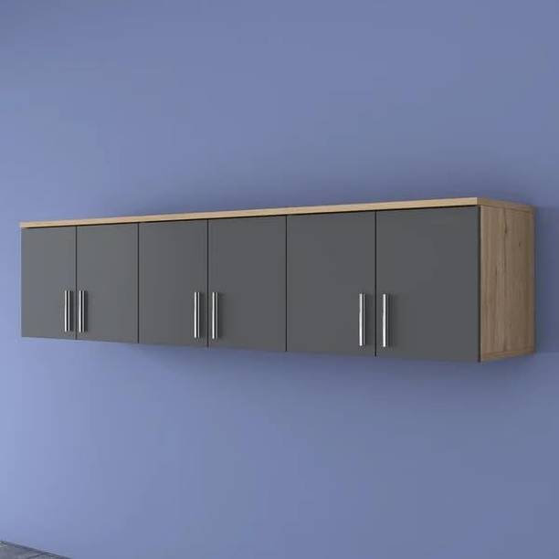 Spyder Craft Matte Finish Wall Mounted Kitchen , Bathroom , Office File Cabinet Multi Purpose Engineered Wood Kitchen Cabinet