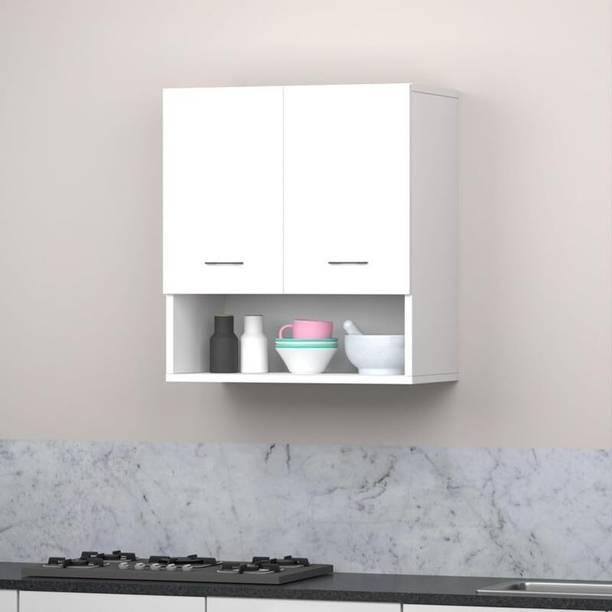 Ansicraft 2 Door Wall Mounted Kitchen Cabinet for Home & Kitchen, Bathroom, Office Engineered Wood Kitchen Cabinet