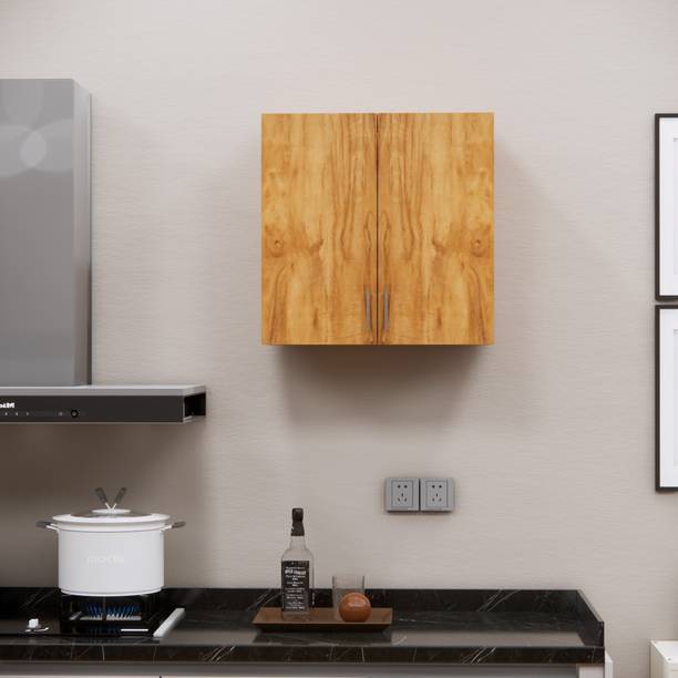 SPECIALITY PANELS 2 Doors Modular Wall Cabinet with Termites Resistance, French cleat Engineered Wood Kitchen Cabinet