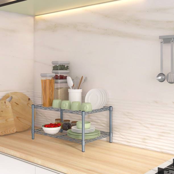 TUNEHOME Metal Kitchen Cabinet