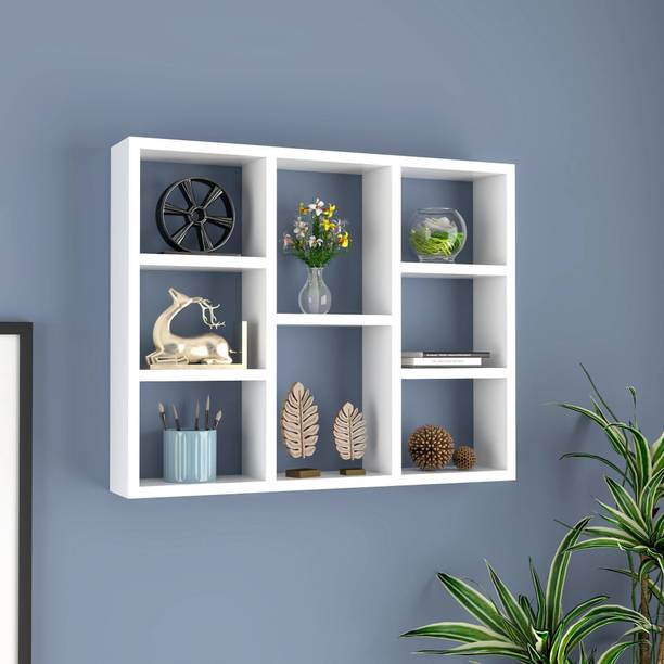 Floresta Wud Engineer Wood Kitchen Cabinet| Wooden Kitchen Rack| Wall Cabinet| Cabinet Shelf| Engineered Wood Crockery Cabinet