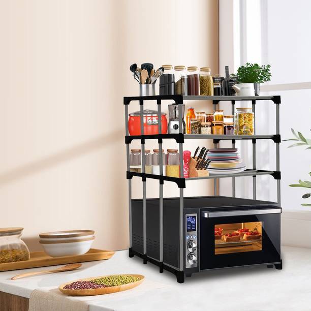 KOnline Microwave Stand Metal Kitchen Cabinet
