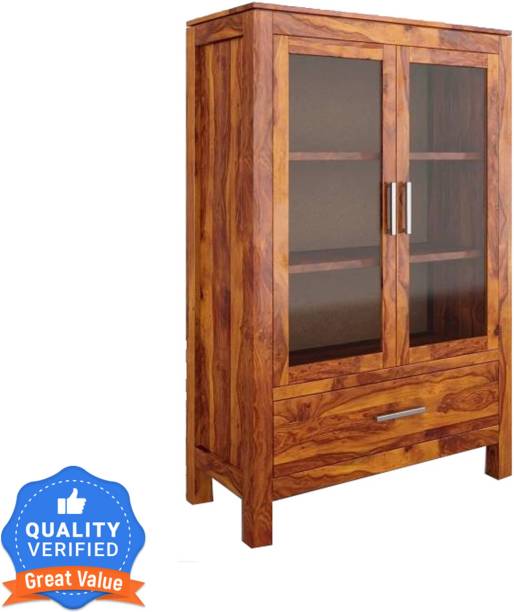 THE ATTIC Solid Wood Crockery Cabinet