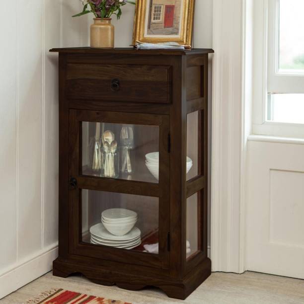 Angel Furniture Portland Kitchen Solid Wood Crockery Cabinet