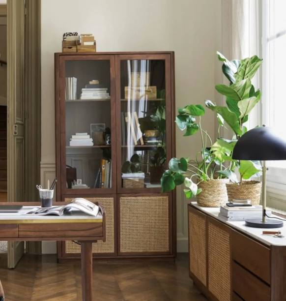 THE ATTIC Solid Wood Crockery Cabinet