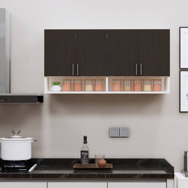 SPECIALITY PANELS Space-Saving 4 Doors Organizer with 4 Shelves,Free installation by Brand Engineered Wood Kitchen Cabinet