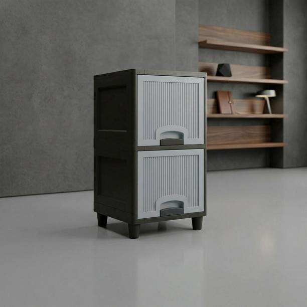 MAXTID 5 Layer White component Plastic Modular Drawer for Office, Hospital, school Plastic Kitchen Cabinet
