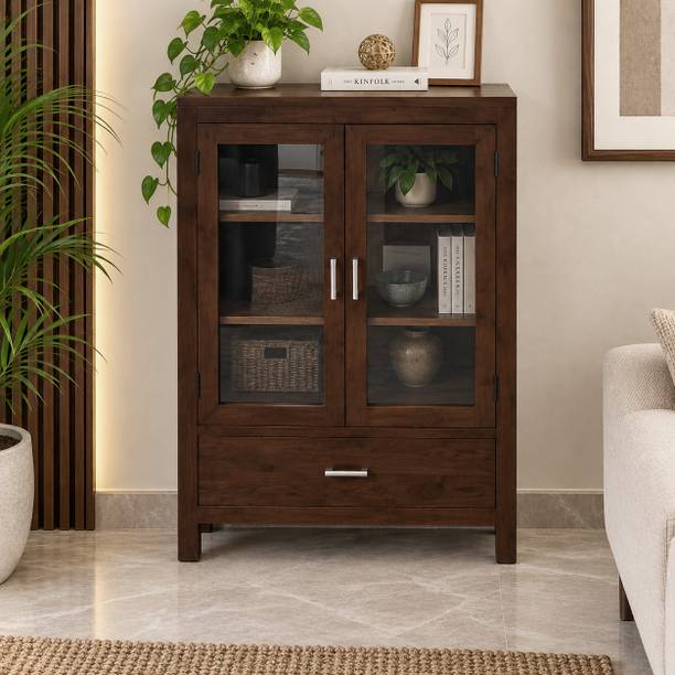 THE ATTIC Solid Wood Crockery Cabinet