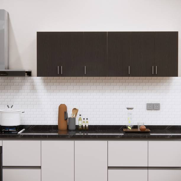 SPECIALITY PANELS Space-Saving Wall Hanging 6 Doors with 6 Shelves, Free installation by Brand Engineered Wood Kitchen Cabinet