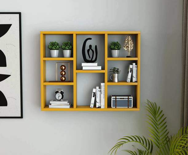 Floresta Wud Engineered Wood Wall Mounted Kitchen Cabinet | Wall Shelf For Bedroom | Kitchen Engineered Wood Kitchen Cabinet