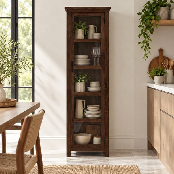 THE ATTIC KL-1734W Solid Wood Kitchen Cabinet