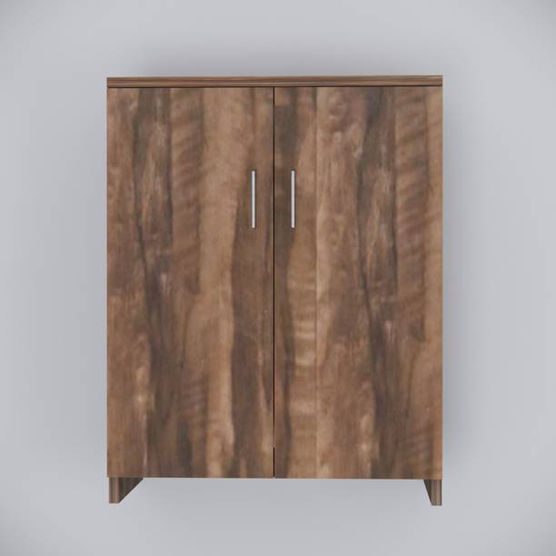 BLACKWOODS 2 Doors with 4 Shelfs Multipurpose Cabinet with Termite Resistance Engineered Wood Kitchen Cabinet