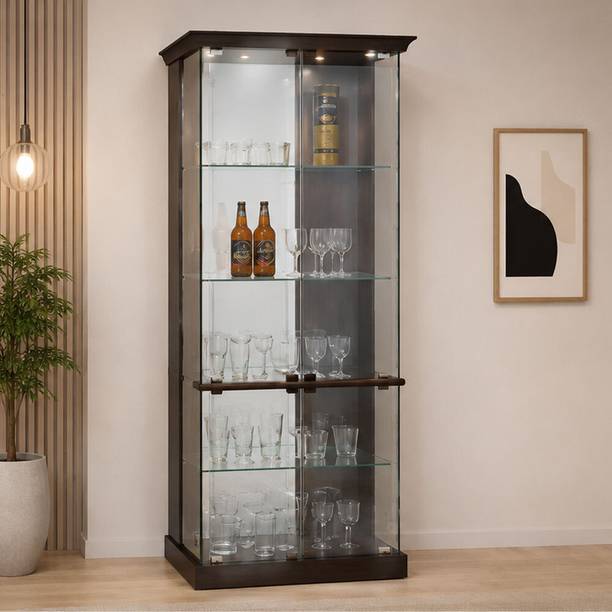 KSHOMESTOREE Engineered Wood Crockery Cabinet