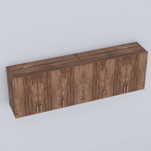 SPECIALITY PANELS Space-Saving Wall Hanging 6 Doors Cupboard Organizer with 6 Shelves,French Cleat Engineered Wood Kitchen Cabinet