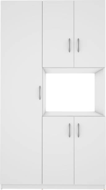 Woodbuzz savory Engineered Wood Crockery Cabinet