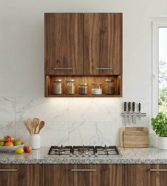 Flipkart Perfect Homes Multipurpose Modern Storage Kitchen Cabinet | Wooden Cabinet for Kitchen Engineered Wood Kitchen Cabinet