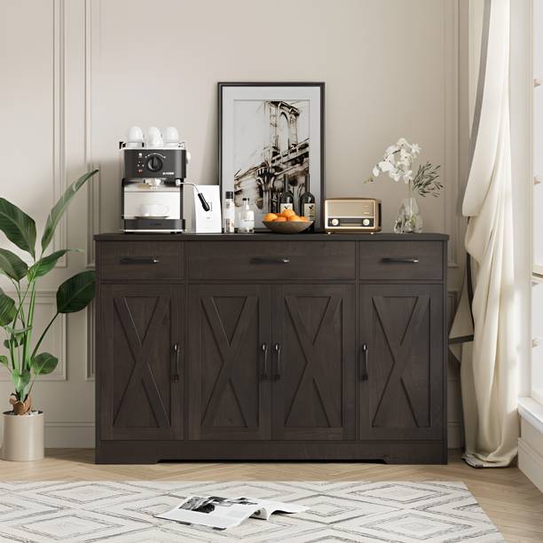 Mamata Wood Decor Solid Sheesham Wood Kitchen Cabinet/Bar Cabinet For Kitchen | Home Furniture Solid Wood Kitchen Cabinet