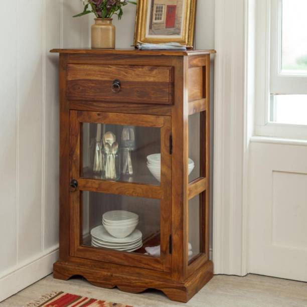 Angel Furniture Portland Kitchen Solid Wood Crockery Cabinet