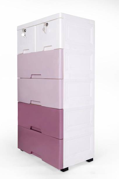 D&D NX baby cabibnet drawer 5 layer Plastic Close Book Shelf