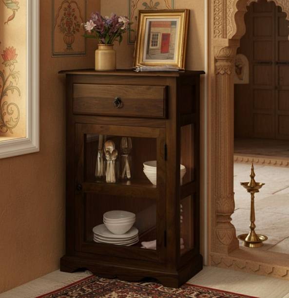 Angel Furniture Portland Kitchen Solid Wood Crockery Cabinet