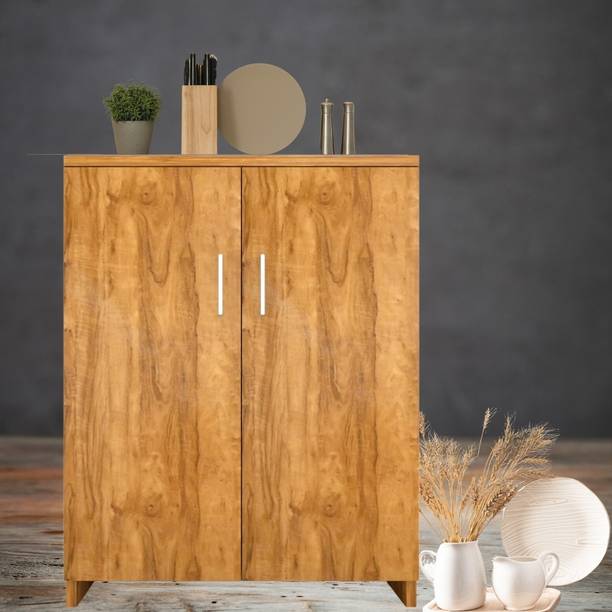 SPECIALITY PANELS 2 Doors with 4 Shelfs Multipurpose Cabinet with Termite Resistance Engineered Wood Kitchen Cabinet