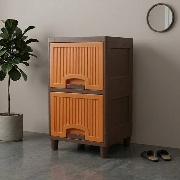 Viseman multi layer Cabinet with Anti-Tilt Stable Base Plastic Kitchen Cabinet