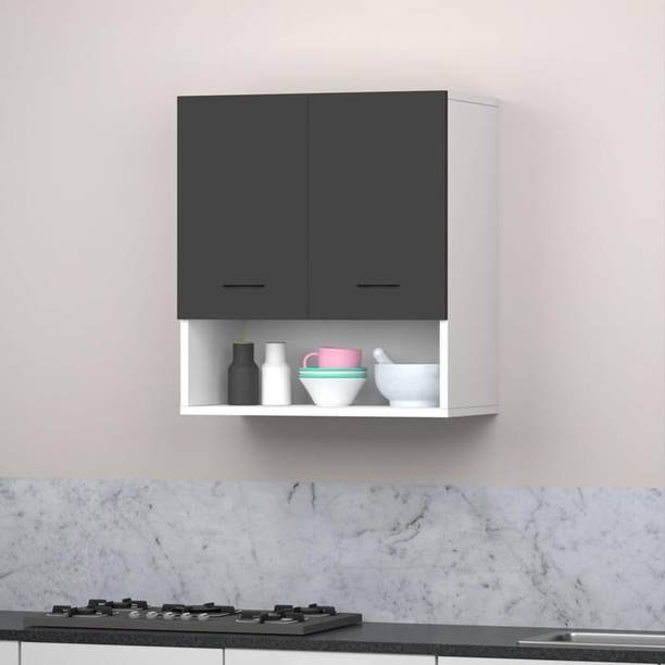 Ansicraft 2 Door Wall Mounted Kitchen Cabinet for Home & Kitchen, Bathroom, Office Engineered Wood Kitchen Cabinet