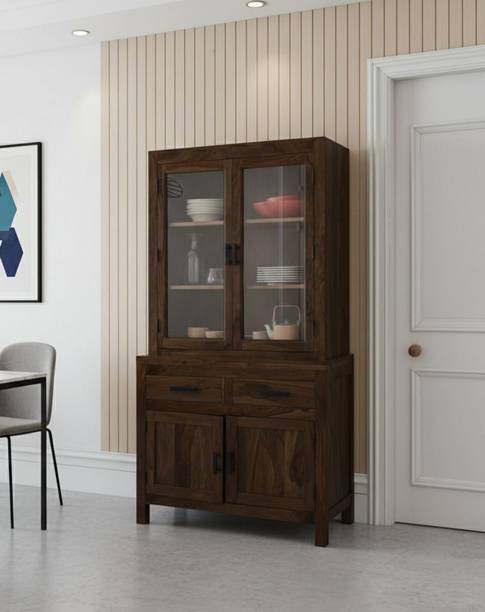 Angel Furniture Solid Wood Crockery Cabinet