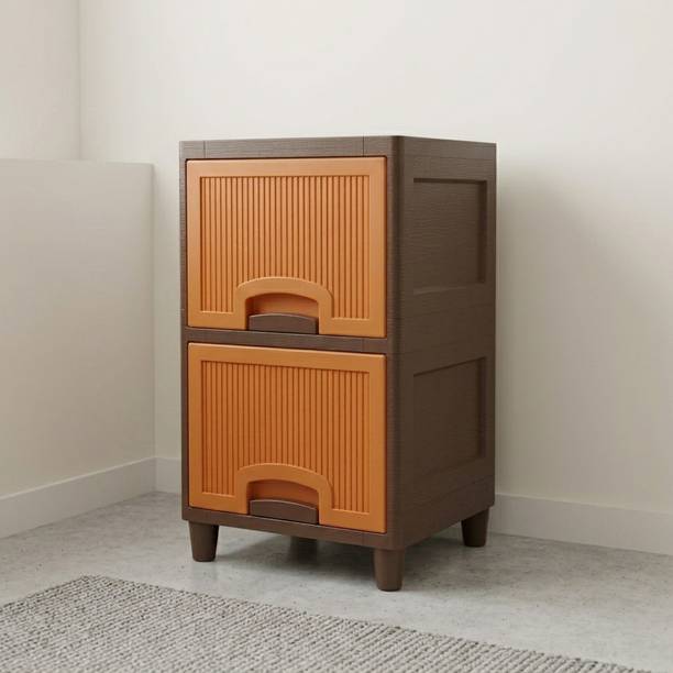 Viseman multi layer Cabinet with Anti-Tilt Stable Base Plastic Kitchen Cabinet
