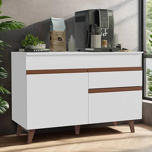 Madesa Reims Sink Cabinet Engineered Wood Kitchen Cabinet