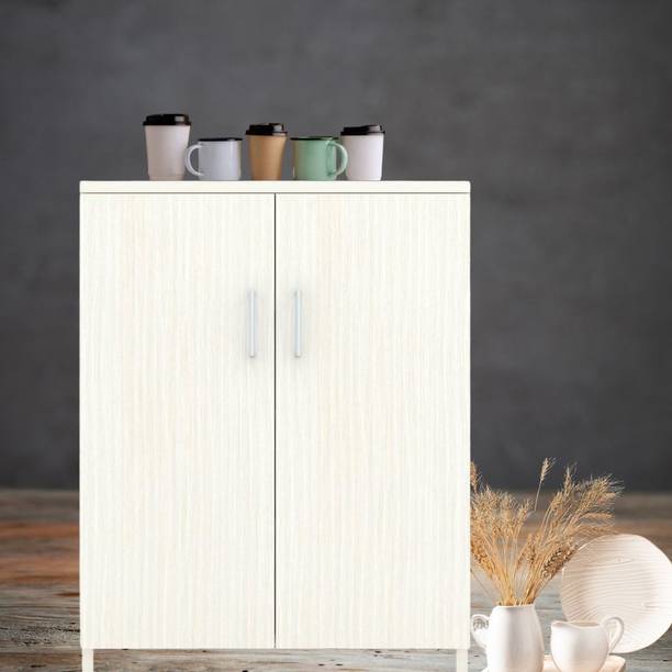 SPECIALITY PANELS 2 Doors with 4 Shelfs Multipurpose Cabinet with Termite Resistance Engineered Wood Kitchen Cabinet