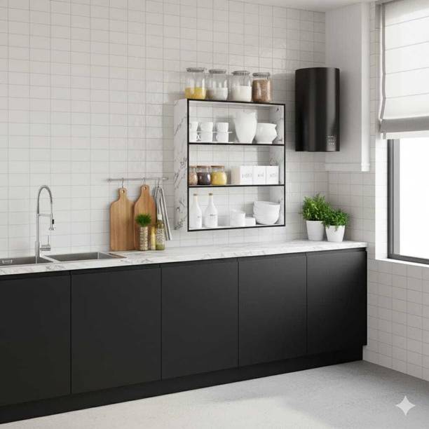 RGGROUP rack self Solid Wood Kitchen Cabinet