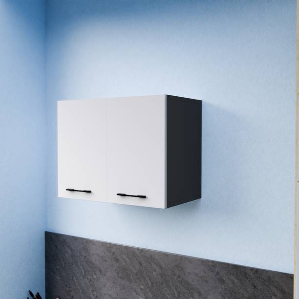 Divysa 2 Door Wall Mounted Kitchen Cabinet for Home Kitchen | Office | Hall Engineered Wood Kitchen Cabinet