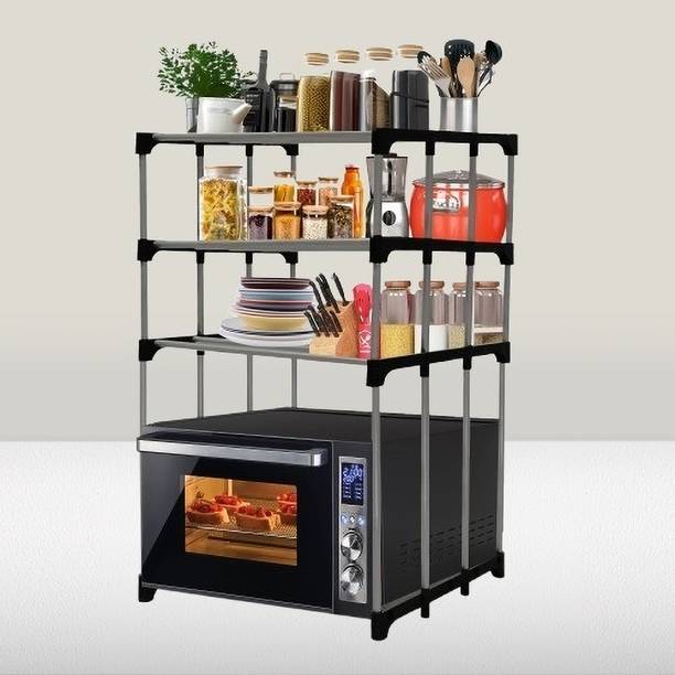 Rmerchants Microwave Stand Metal Kitchen Cabinet