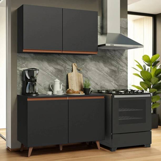 Madesa Reims 120 cm Engineered Wood Kitchen Cabinet