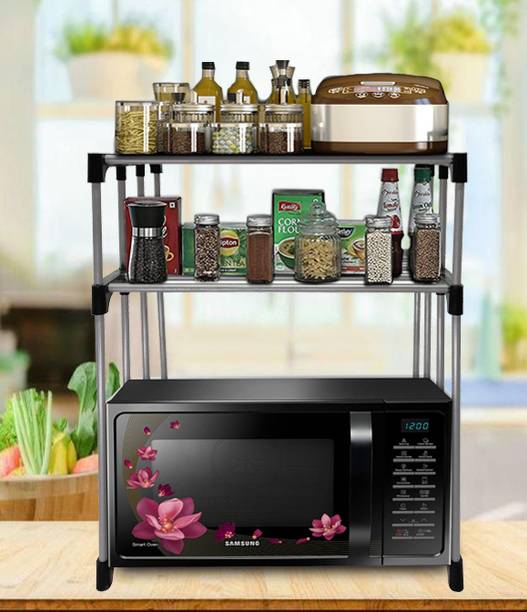 RAXONWARLD Metal Kitchen Cabinet