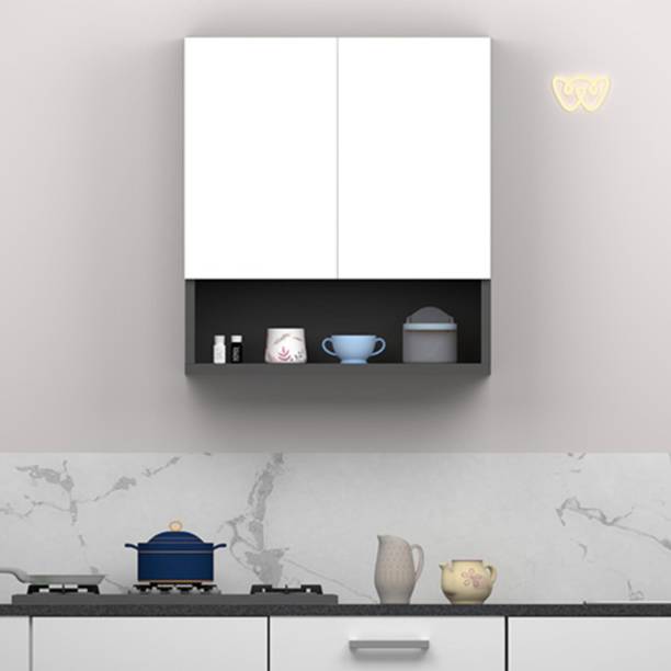 Divysa 2 Door Wall Mounted Kitchen Cabinet for Home & Kitchen, Bathroom, Office Engineered Wood Kitchen Cabinet