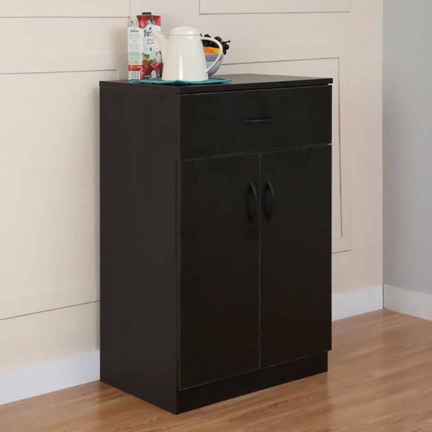 CraftStudio Engineered Wood Multipurpose Storage Cabinet Crockery Cabinet/Sideboard Solid Wood Kitchen Cabinet