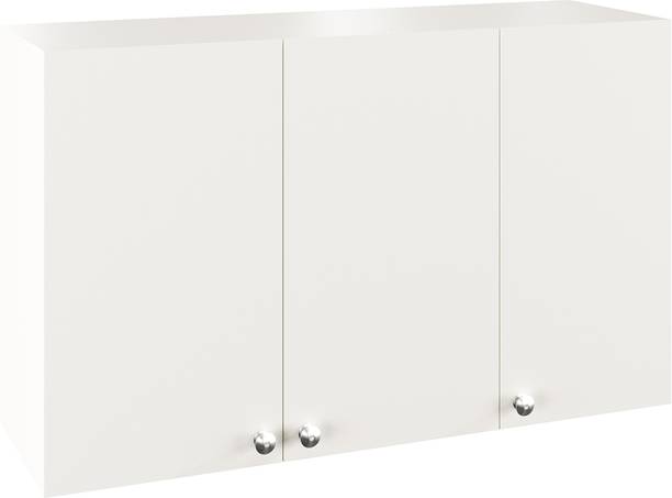 WOODWIDER Olender Wall Mount / Hanging Crockery Cabinet Rack, Engineered Wood Kitchen Cabinet