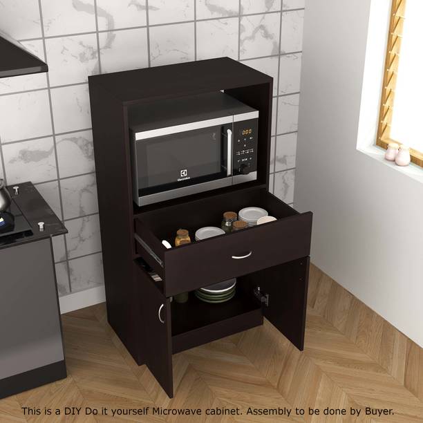 CuteKitchen Cutekitchen CK KC 000144 Engineered Wood Crockery Cabinet