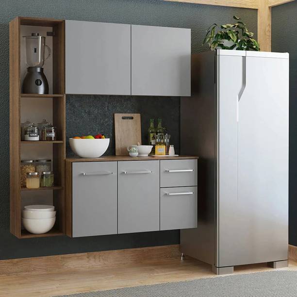 Madesa Easy compact kitchen Engineered Wood Crockery Cabinet