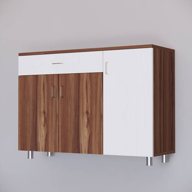 SPECIALITY PANELS 3-Door Multipurpose Storage Cabinet with Drawer & Free installation by Brand Engineered Wood Kitchen Cabinet