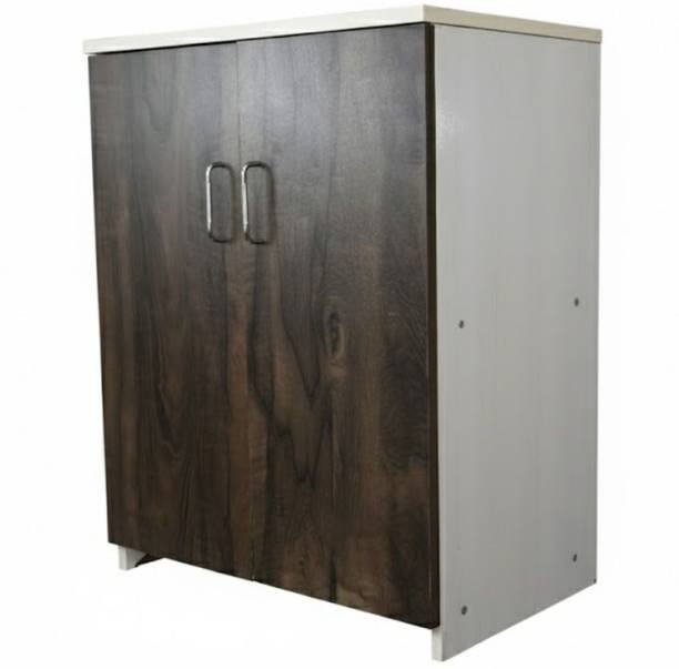 SPECIALITY PANELS 2 Doors with 4 Shelfs Multipurpose Cabinet with Termite Resistance Engineered Wood Kitchen Cabinet